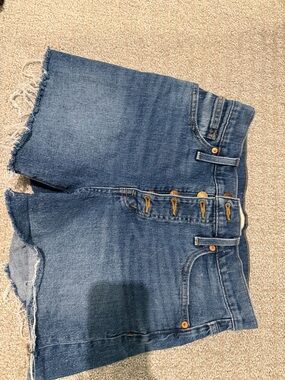 Madewell Blue Denim Jean Shorts